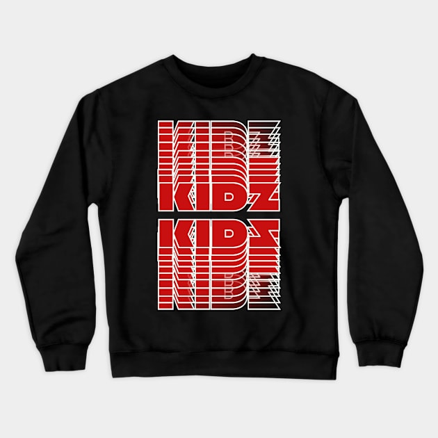 Kidz mirror effect Crewneck Sweatshirt by fantastic-designs